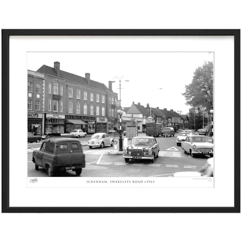 Ickenham, Swakeleys Road C1965 by Francis Frith - Single Picture Frame Print, 28cm H x 36cm W x 2.3cm D