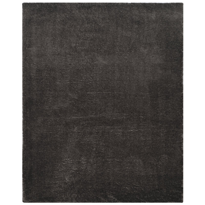 Kenney Shag Performance Solid Color Rug, Rectangle 6'7" x 9'2"