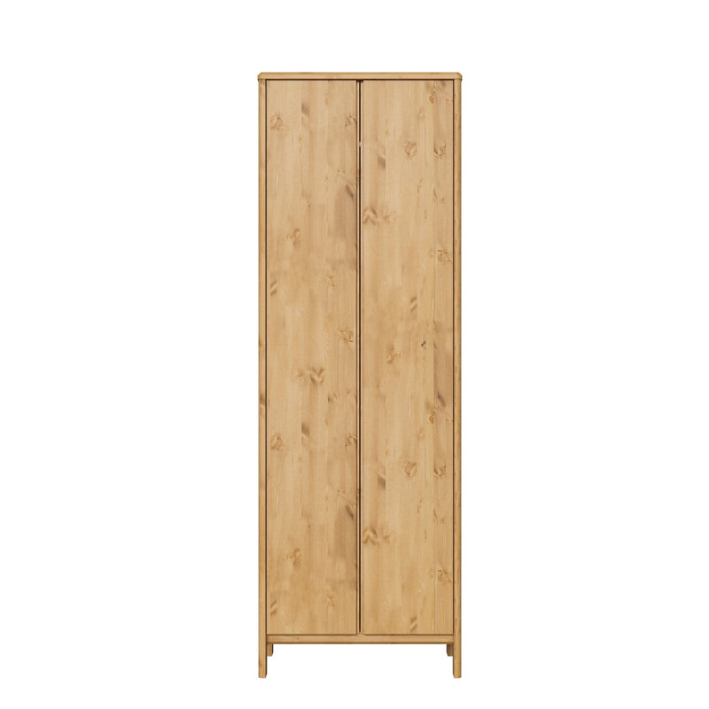2 Door Wardrobe, Brown Oil