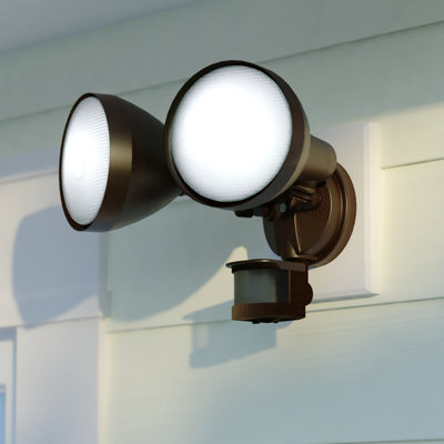 150 Watt Dusk to Dawn Outdoor Security Flood Light with Motion Sensor (pack of 1)