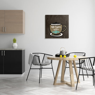 " Life Begins After Coffee " by Kim Allen