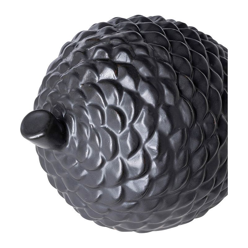Cônes de décoration coniques, H 3,54 po x l 5,12 po x P 3,54 po, Noir