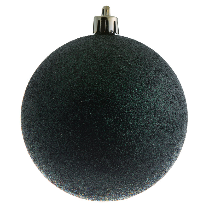 Décoration de boule décorative des Fêtes, Paillettes vert minuit