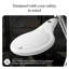 Lampe de bureau grossissante à DEL 2,25X (5 dioptries) Lightview Pro, lumière annulaire blanche réglable avec pince pour les détails -64497579