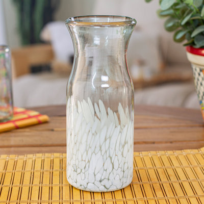 Carafe en verre recyclé soufflé à la main Mercer41