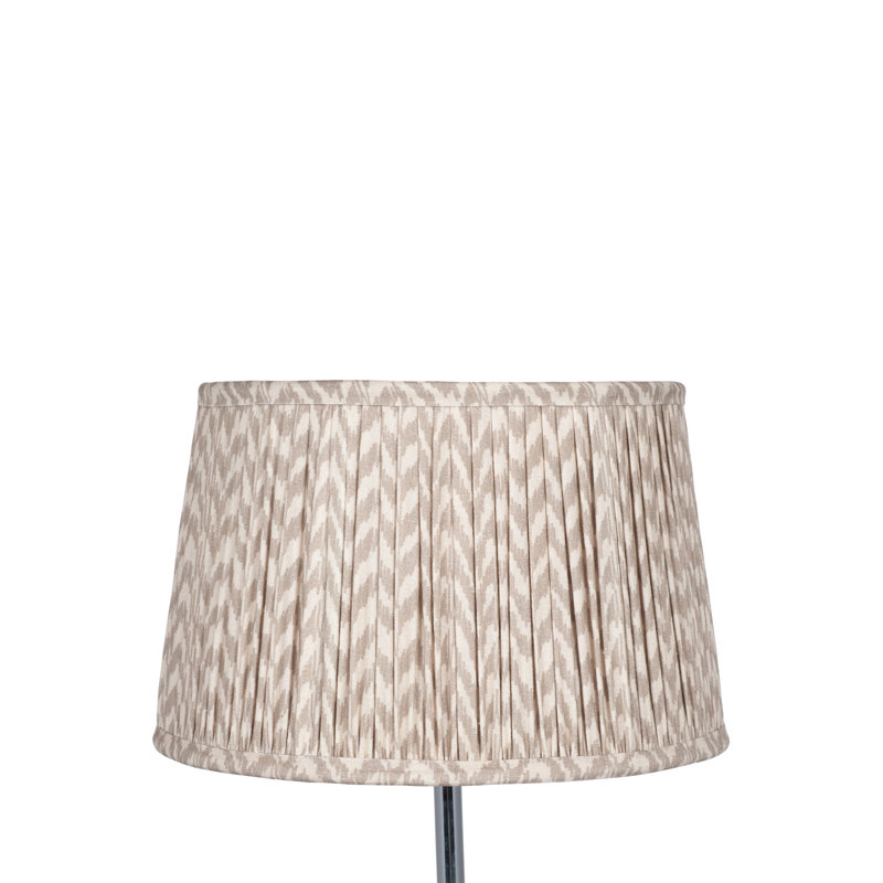 Mio Empire Cotton Lamp Shade ( Uno ), 22cm H x 35cm W x 35cm, Taupe