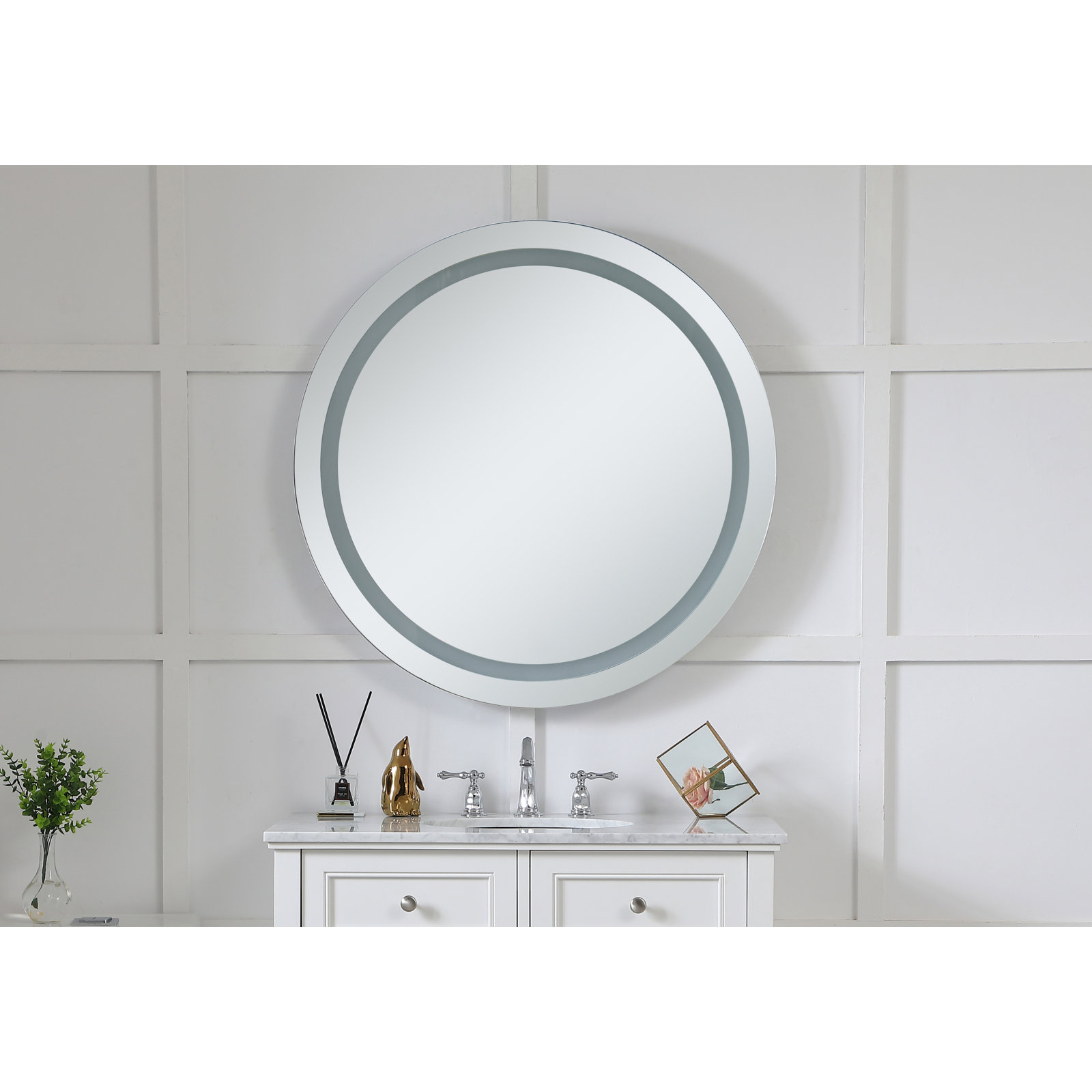Bellemoor Accent Mirror, 36" H x 36" W
