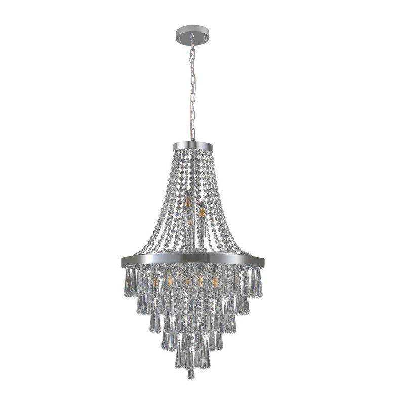 Crystal Chandelier (Chrome)