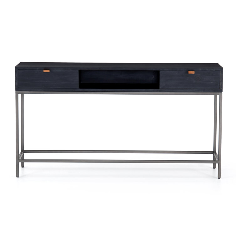 Trey 55'' W Solid Wood Console Table