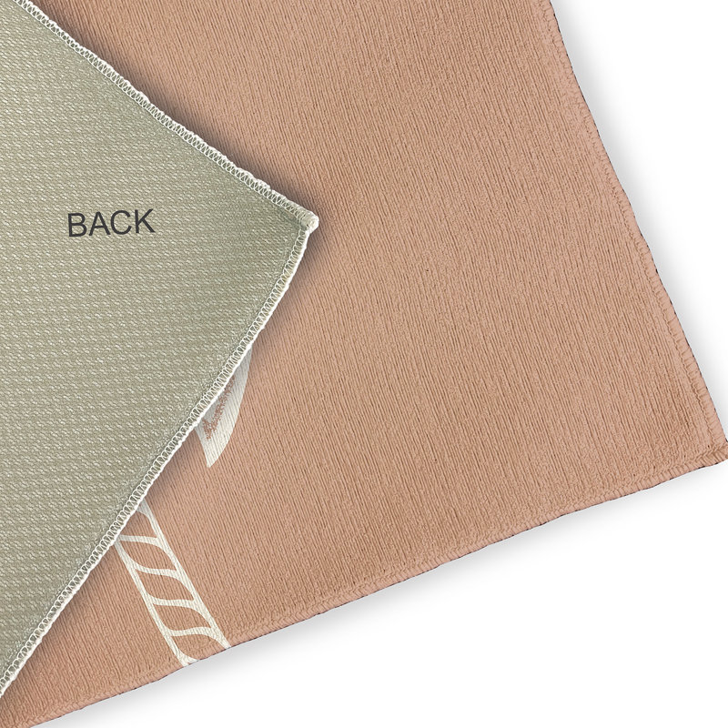Tapis intérieur / extérieur mauve Mickael, Rectangle 8 pi x 10 pi