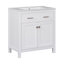 Meuble-lavabo simple 30 po avec comptoir en céramique-864304661