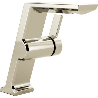 Pivotal Single Hole Bathroom Faucet with Drain Assembly and DIAMOND™ Seal Technology