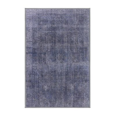 Tapis oriental bleu