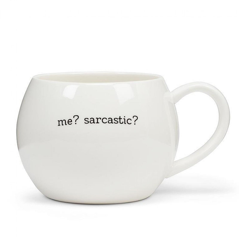 Moi? Sarcastique? Tasse Never Ball