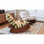 Chaise berçante confortable, fauteuil oscillant rembourré de haute qualité, structure en bois massif, parfaite pour les réglages multiples de la chaise de lecture pour la chambre à coucher et le salon