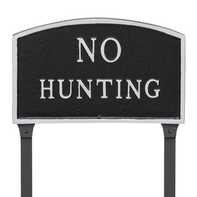 Enseigne de jardin sans l’état de chasse