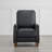Bracking Upholstered Manual Push Back Recliner-1517759801