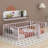 Aliauna Metal Slat Bed-1688837839