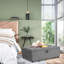 Fauteuil-lit pliant Latitude Run®, canapé-lit d'invité convertible, gris