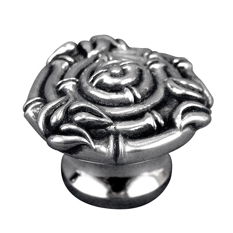 Poignée fantaisie Palmaria, Argent antique