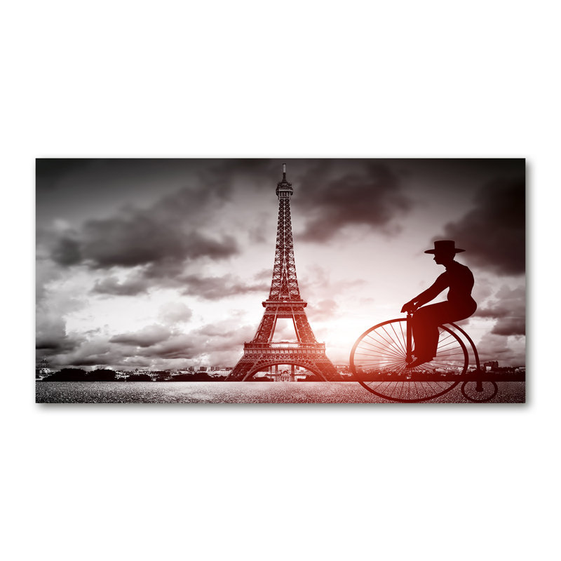 Eiffel Tower Paris - Wrapped Canvas Print