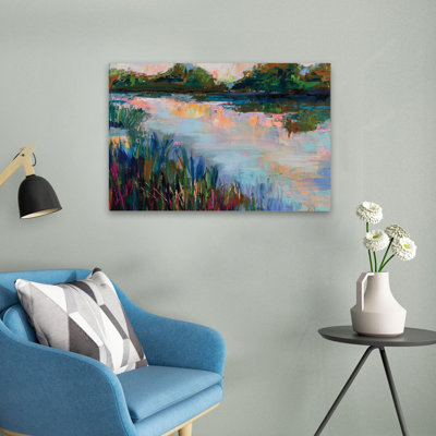 Lacs et paysage, art