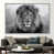 White Floater Framed