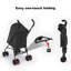 Poussette pliable et légère pour petits chats et chiens