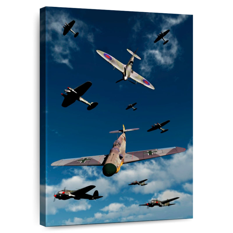 Aviation de guerre Mehar, H 24 po x l 16 po
