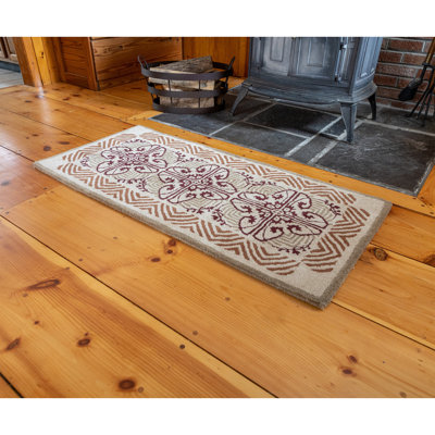 Tapis de la surface en laine Geloff