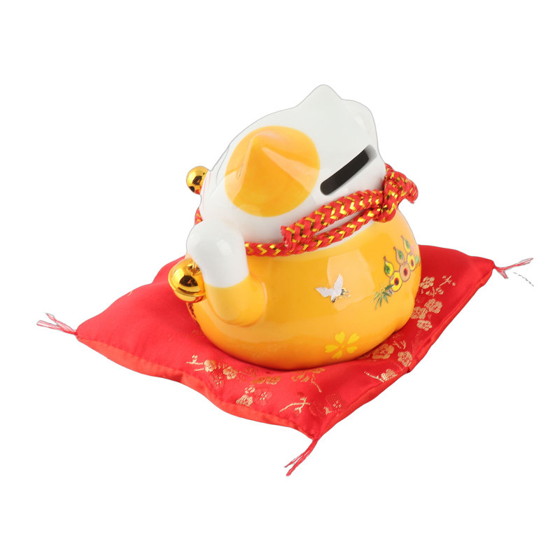 Tirelire chat chanceux 4,5 po