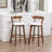 Nordic Solid Wood Bar Stool