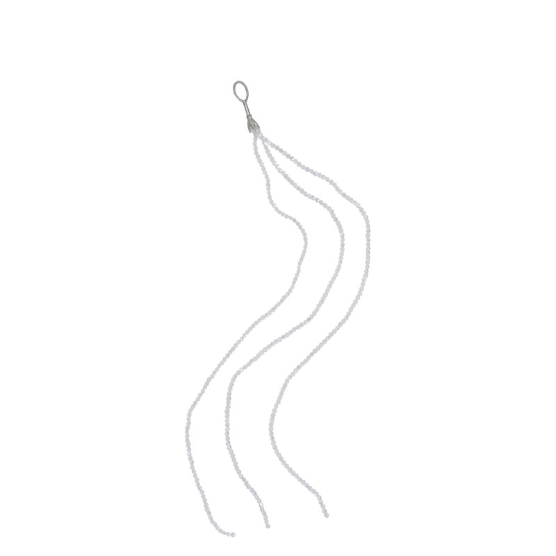 Faux Garland, 45cm, White
