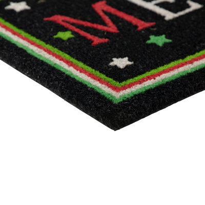 Paillasson "Merry" Black Coir 18 "x 30"