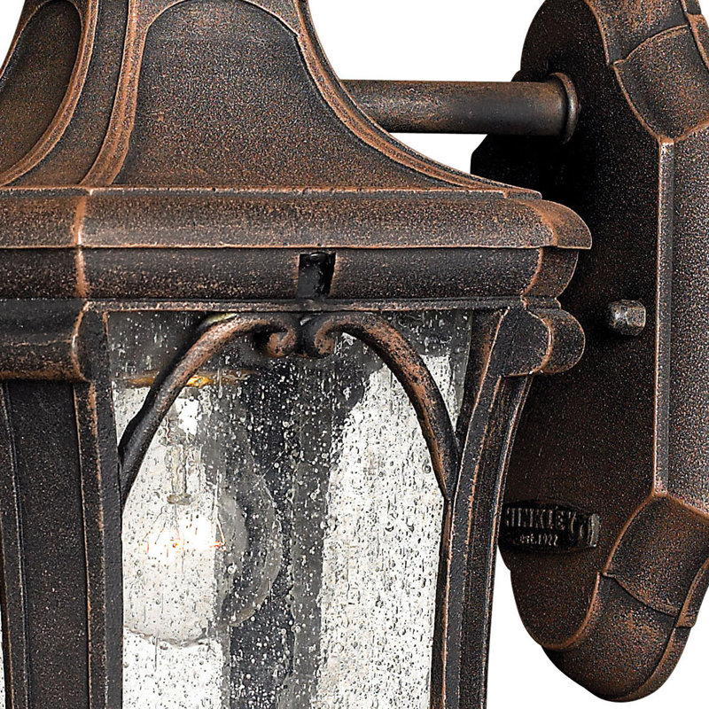 Cloee Outdoor Wall Lantern, Museum Black, Incandescent