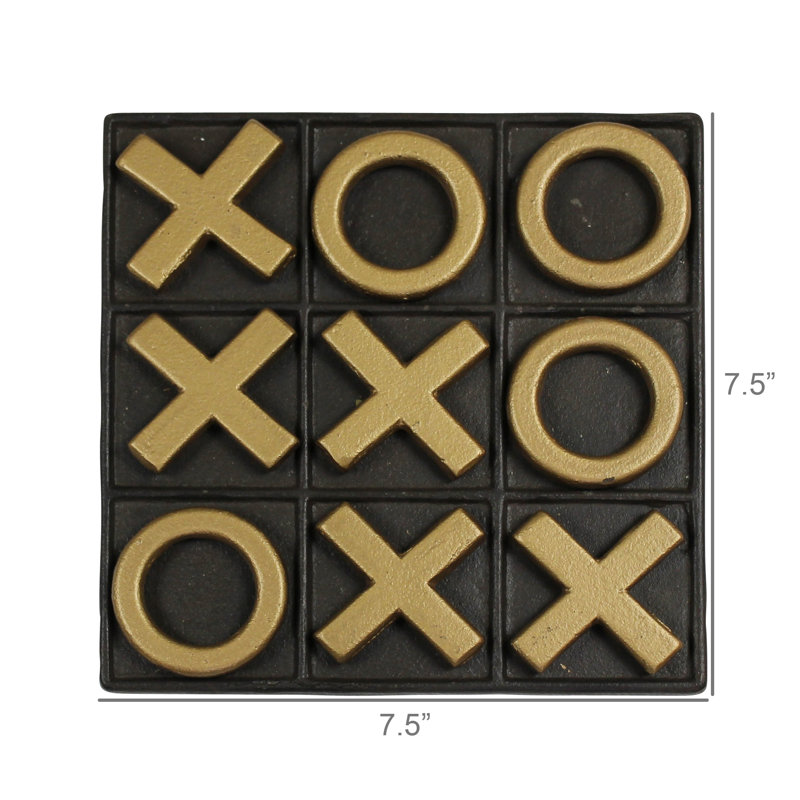 Jeu de Tic Tac Toe, fonte