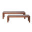 Table et banc d'extérieur pour cour