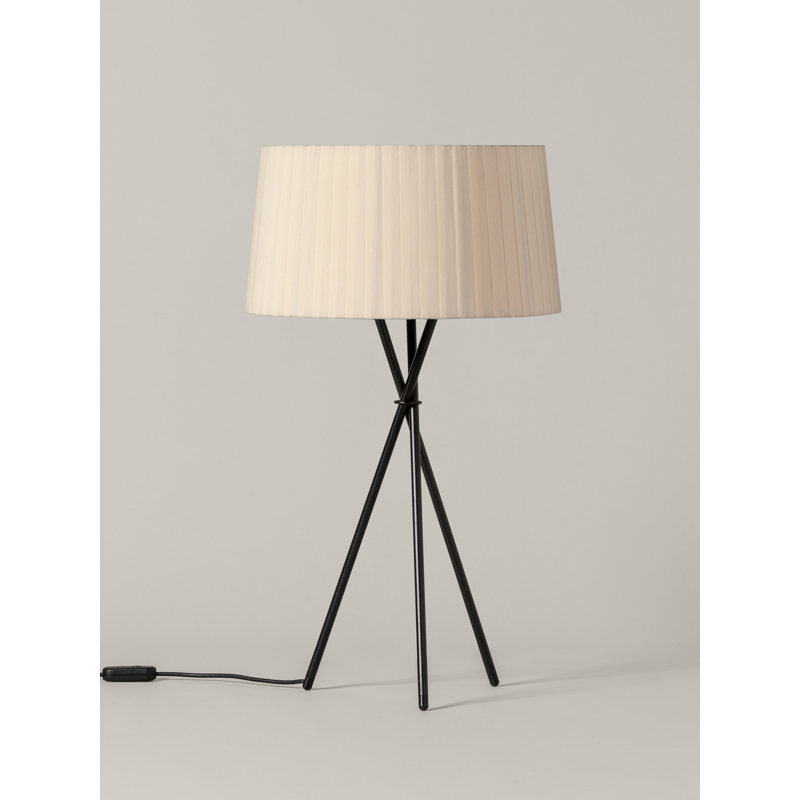 Metal Tripod Lamp, Natural