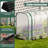 Wood Raised Garden Bed With Greenhouse Cover Mini Portable Greenhouse Kit-113717136