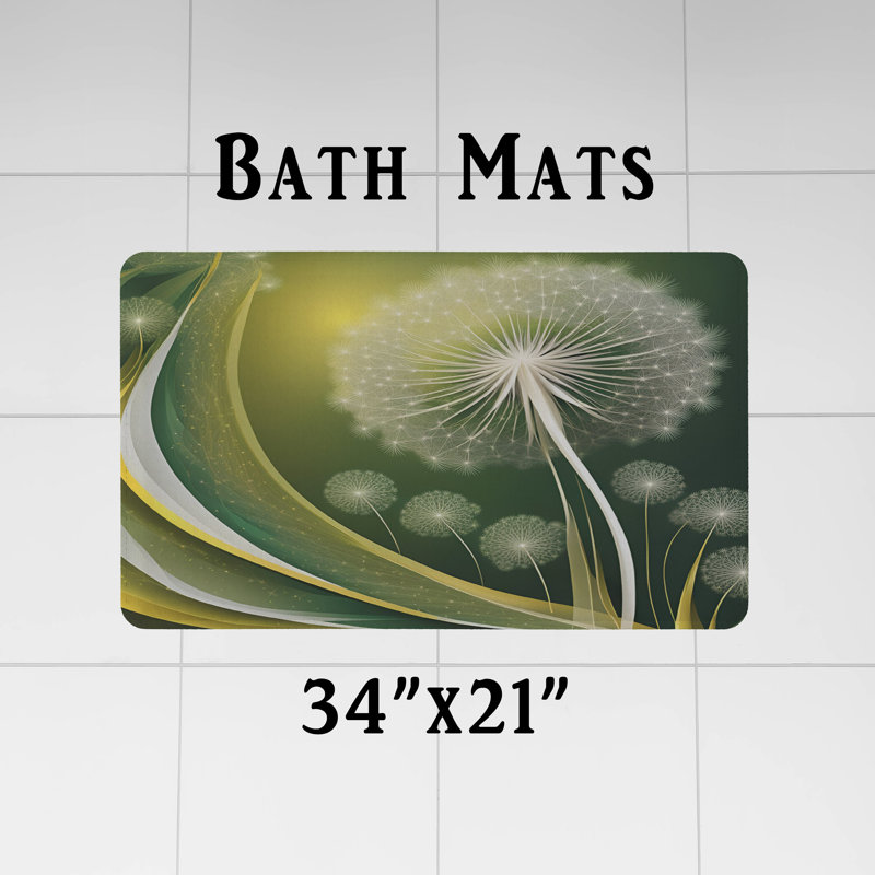 Rideau de douche Floral, H 72 po x l 70 po