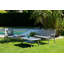 Sola Rectangular Metal Outdoor Coffee Table , 96cm cm W 60cm cm D