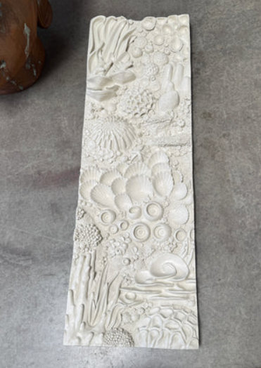 Coral Reef Panel Wall Decor Statue