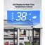 Triple porte commerciale en acier inoxydable
