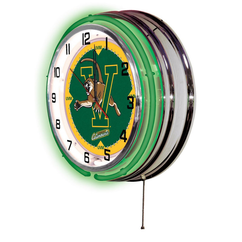 Horloge murale 19 po NCAA, Catamounts de Vermont