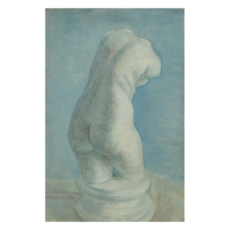 Plâtre du torse d'une femme par Vincent van Gogh - Impression giclée, H 28 po x l 22 po