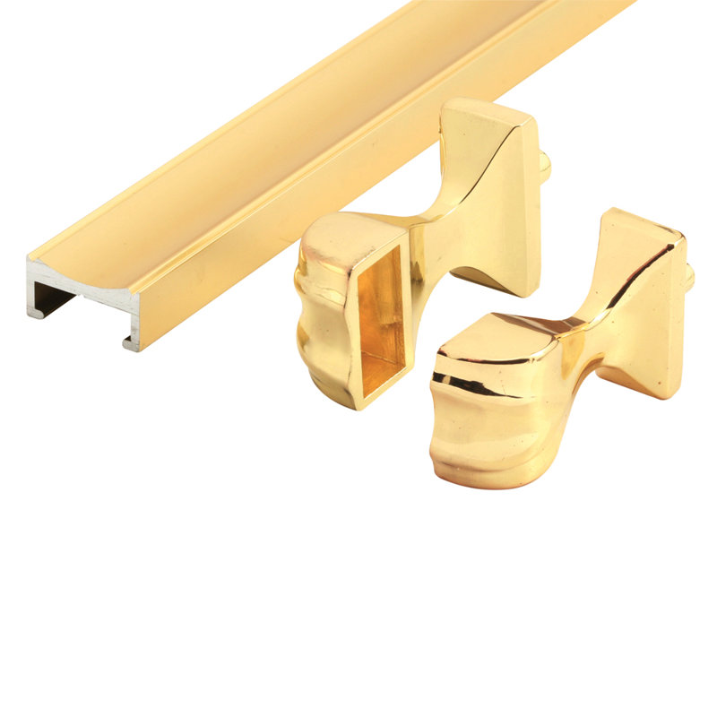 Porte-serviettes et support pour baignoire et douche en laiton 32 po Prime-Line (paquet simple)