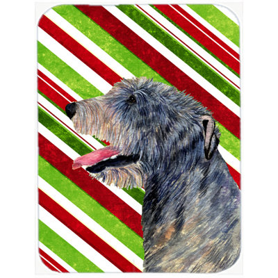 Planche à découper en verre de noël irish lévriers east urban