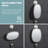 Oval Mirror with Hooks
