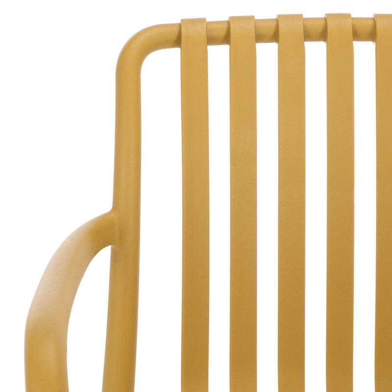 Ensemble de 2 chaises de salle à manger Holly, Jaune