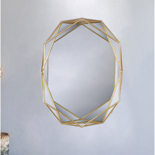 Metal Flat Wall Mirror
